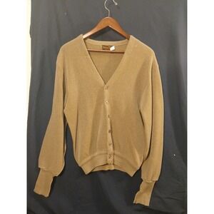 Vintage 70'S-80'S BOTANY 500 Acrylic Knit Cardigan Made in USA Men's Size Medium